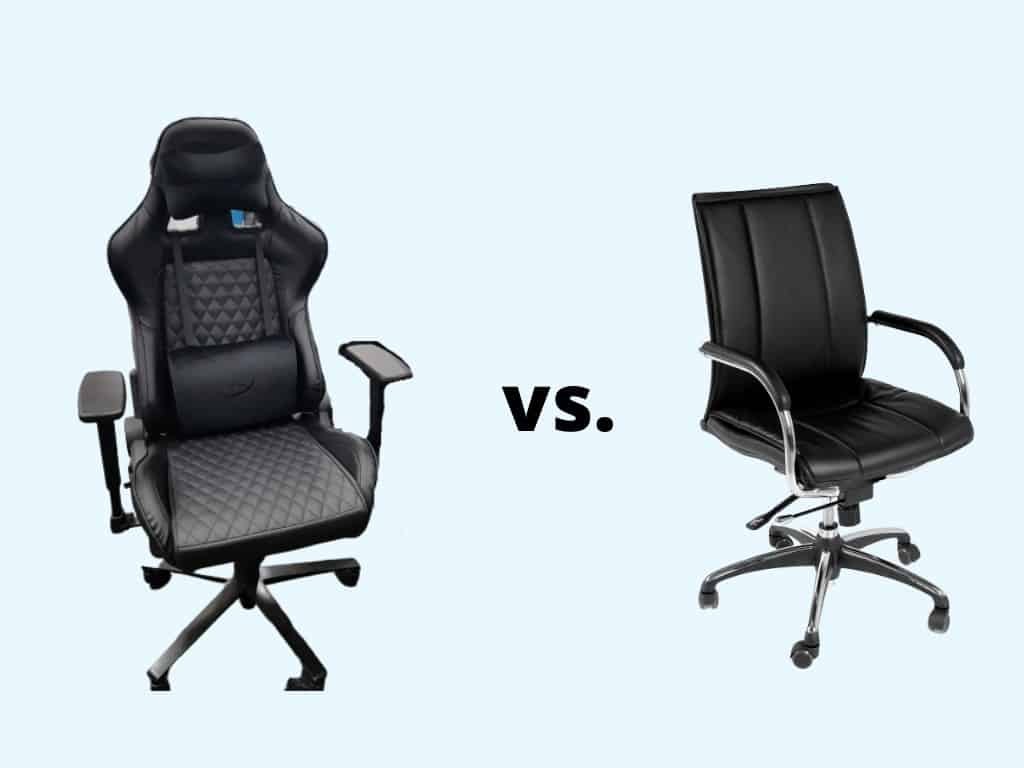gaming vs office chairs