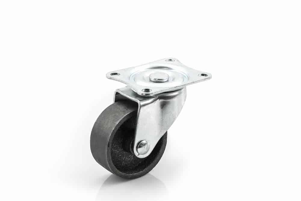 Plate Mounted Caster Wheel