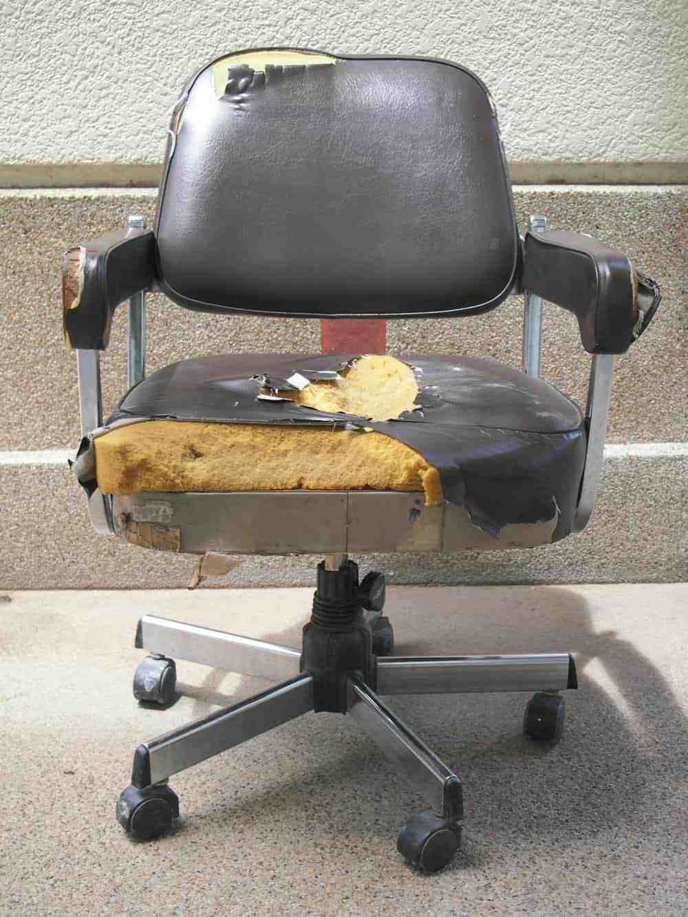 recycle old office chairs