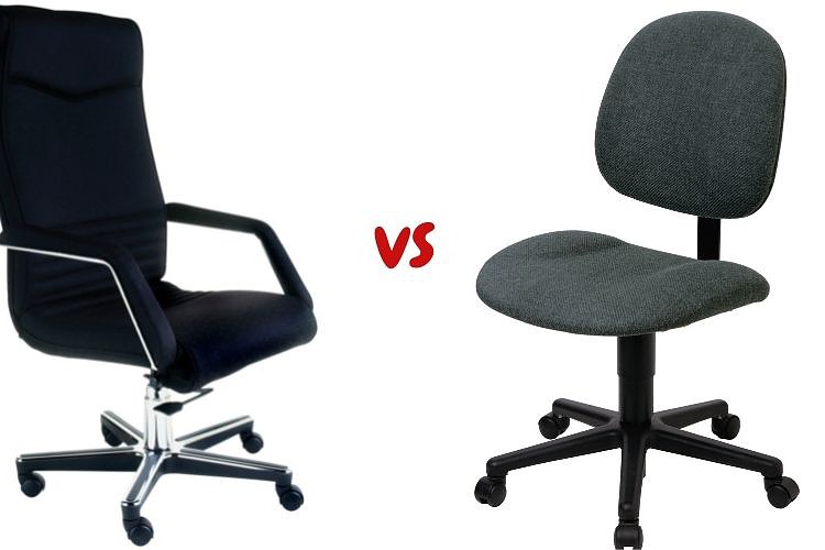 armed vs armless chair