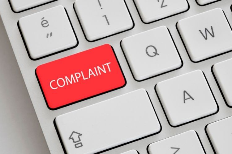 Online complaint system