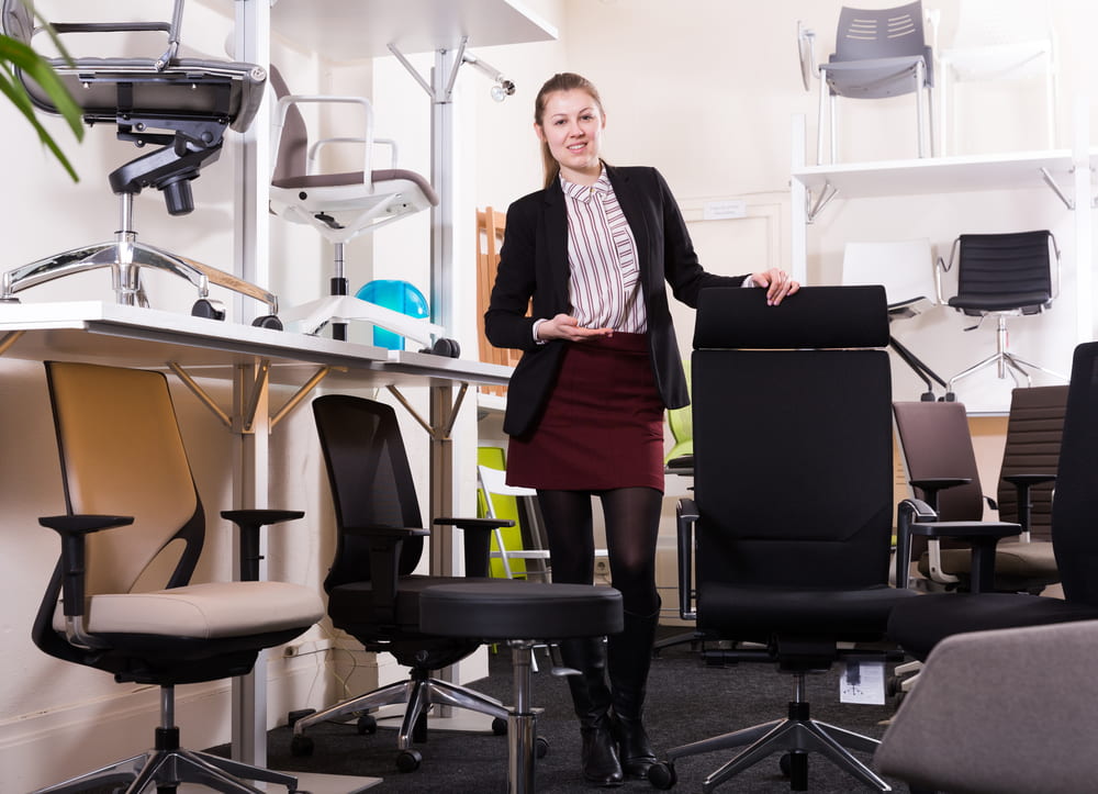 Staples have a large array of office furniture products