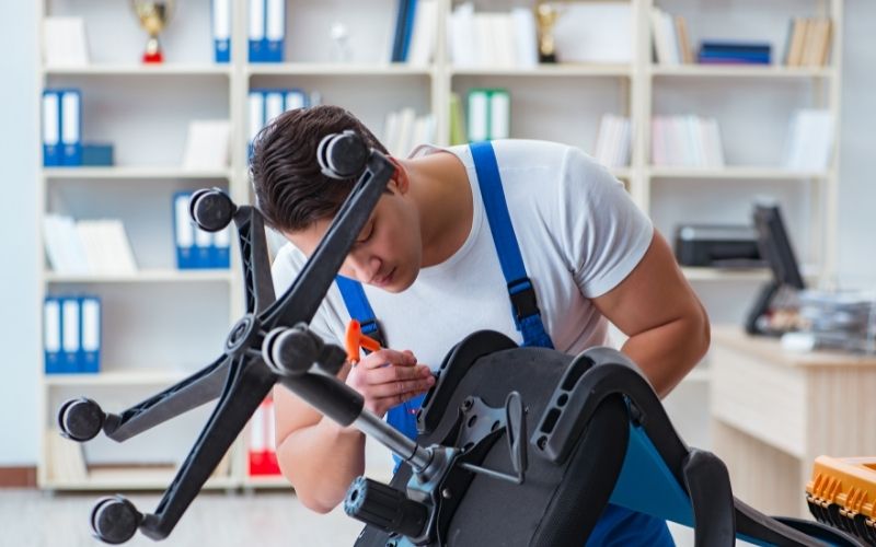 Office chair maintenance