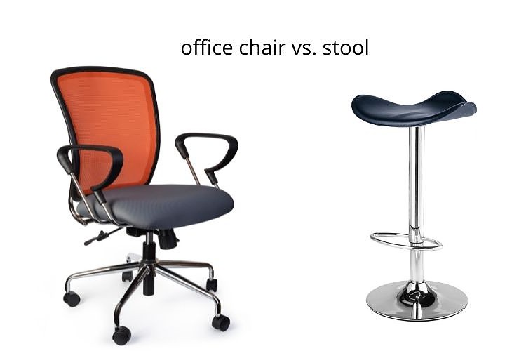 office chair vs. stool