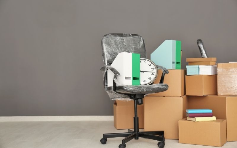 packing and transporting your office chairs