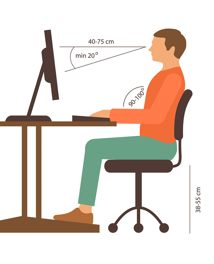 the best height for the seat of your chair