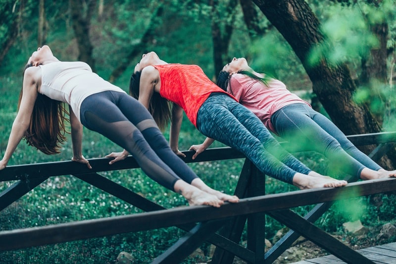 Yoga training to promote good posture