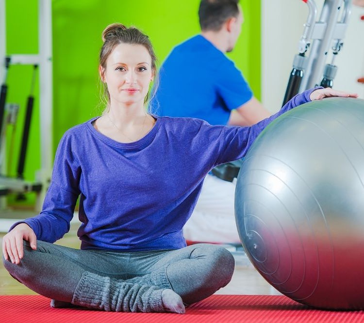 What Size Exercise Ball Is Best For Cardio Drumming?