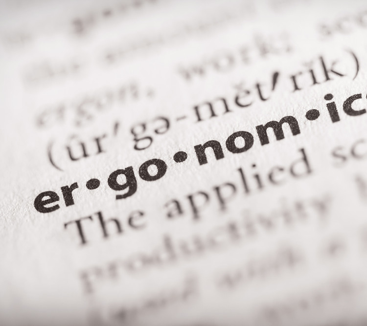 Ergonomics in dictionary