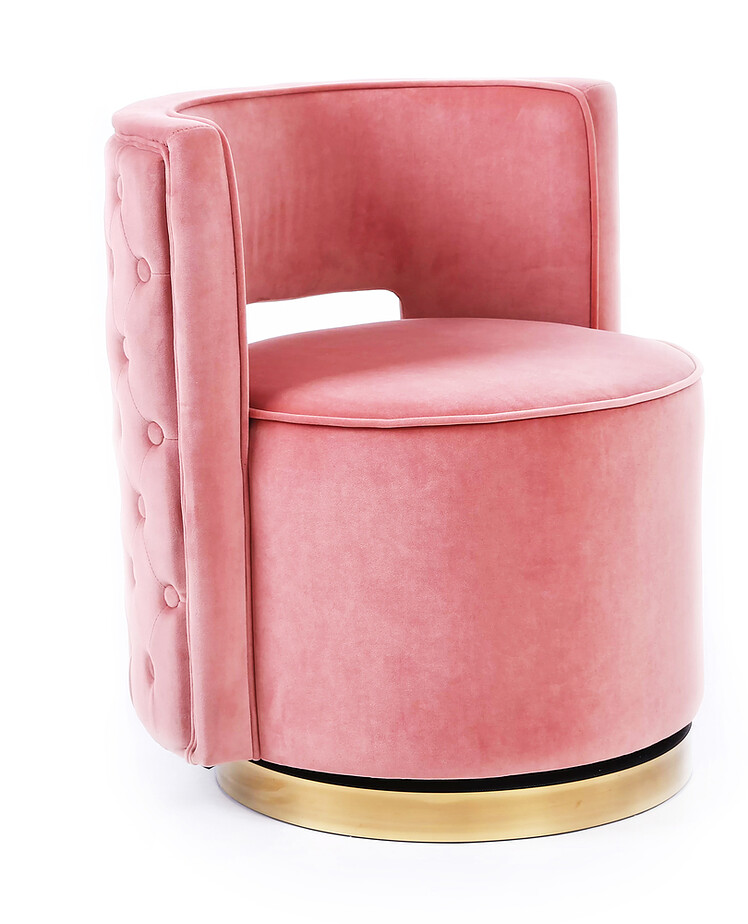 Pink Slipper Chair