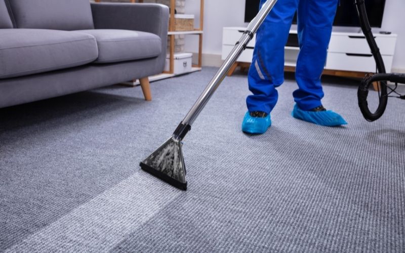 Clean the carpet 