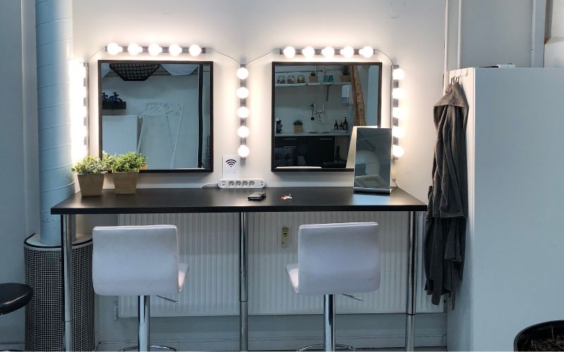 Old Desk into a Vanity