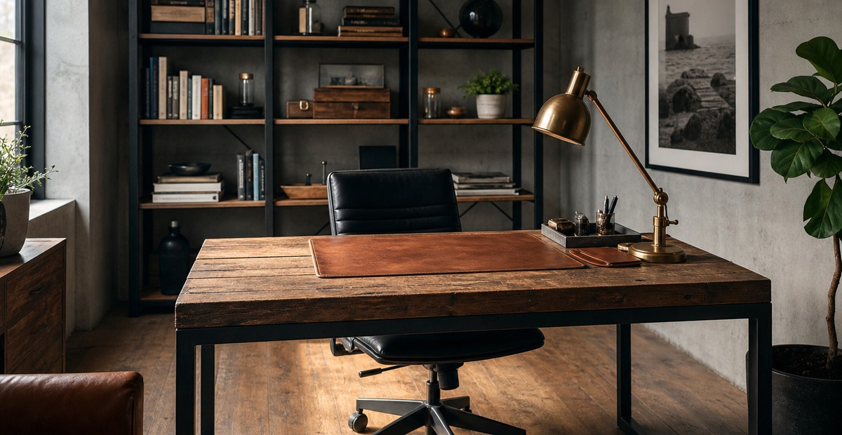 Home Office Ideas for Men That Feel Grown-Up and Actually Usable