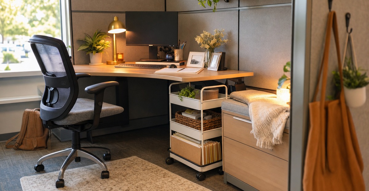 Cozy Cubicle Decor Ideas That Still Feel Work-Friendly