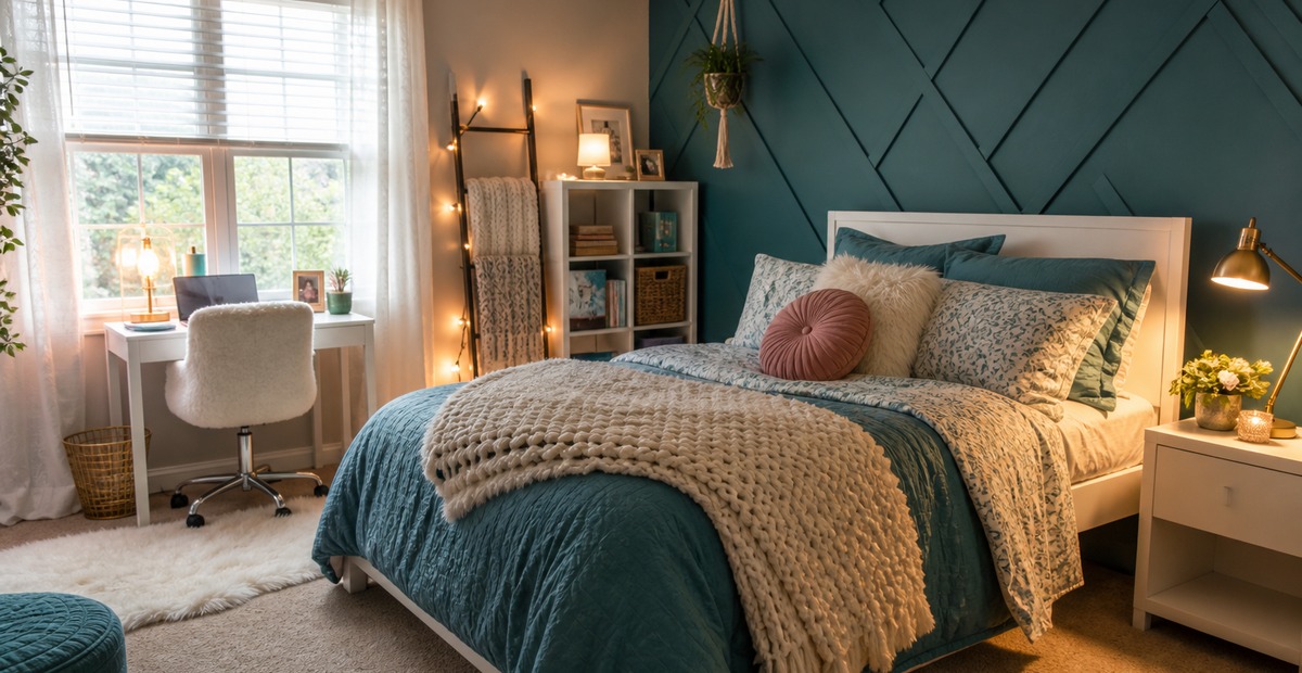 21 Teen Girl Bedroom Teal Ideas That Feel Bright, Useful, and Easy to Live With