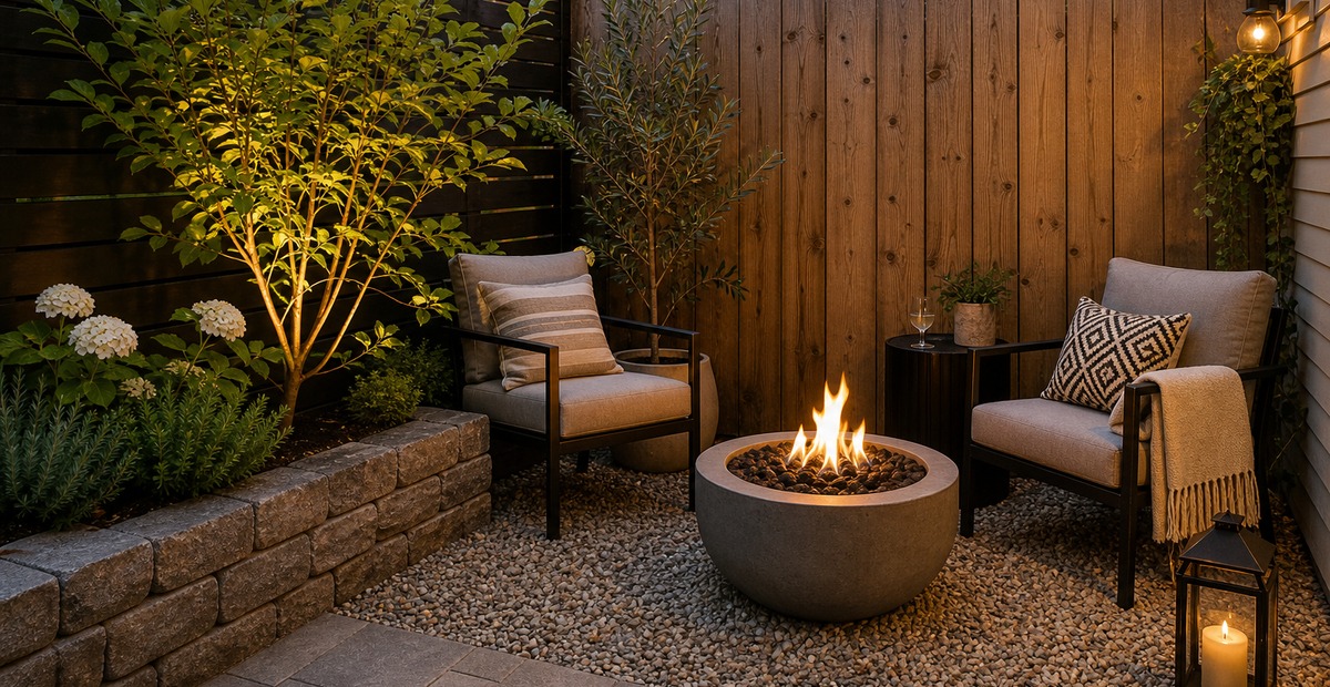 20+ Fire Pit Ideas for Small Spaces That Still Feel Like a Real Backyard Hangout