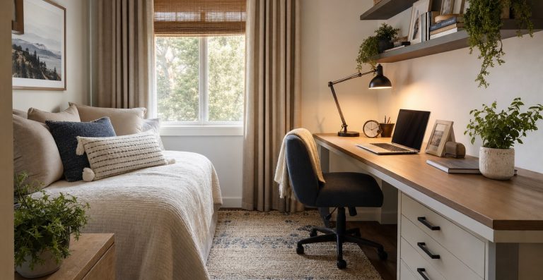 Small Home Office Guest Room Combo Designs You&rsquo;ll Want to Copy