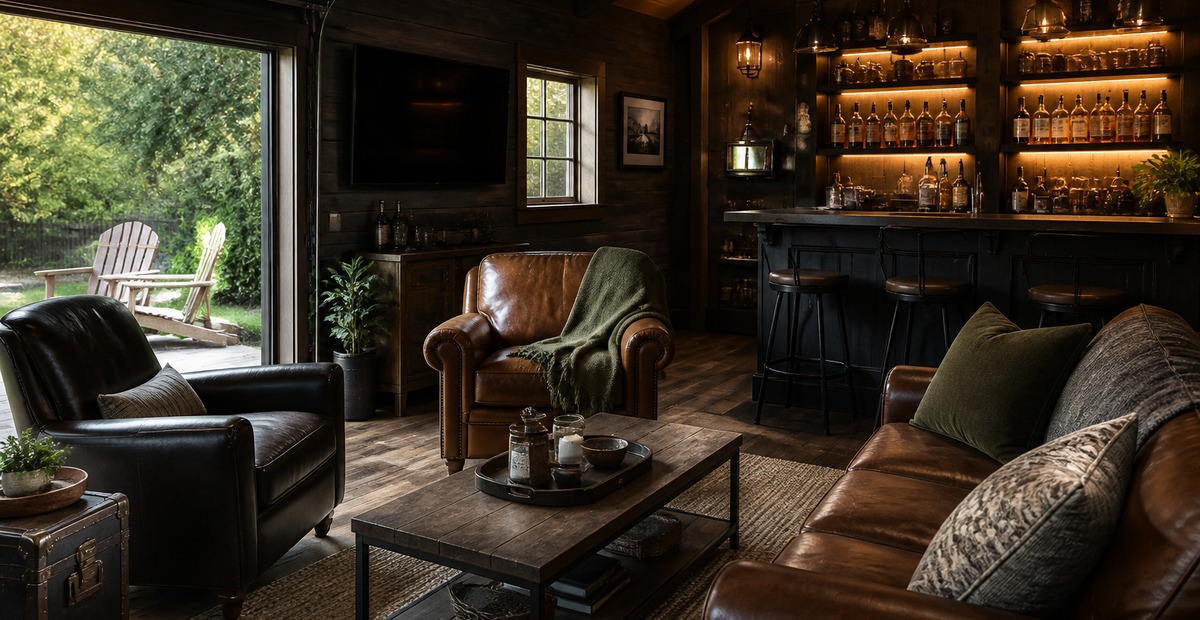 Man Cave Shed Ideas for Backyards That Feel Like a Private Retreat