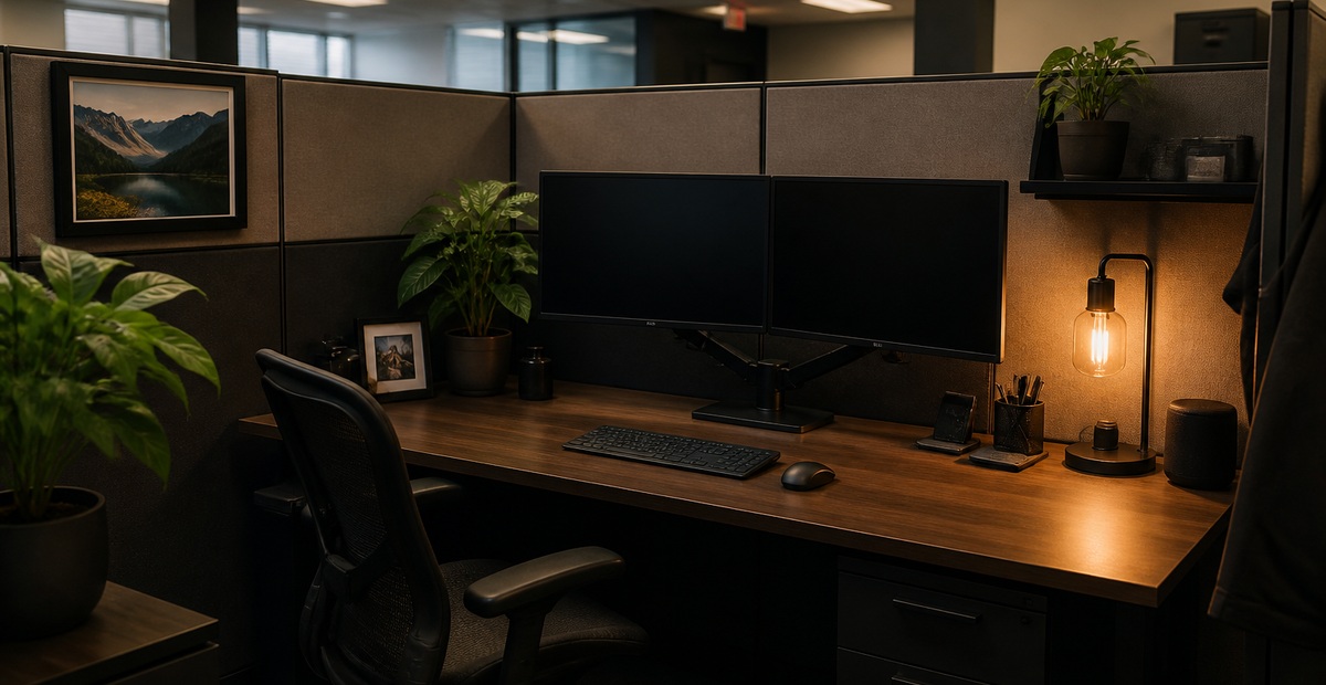 Cubicle Decor Ideas for Men That Actually Feel Good to Work In
