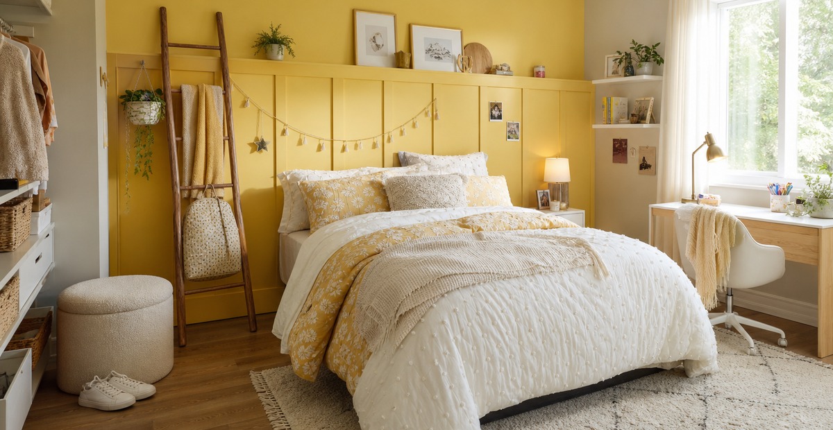 21 Yellow Teen Girl Bedroom Ideas That Feel Bright Without Looking Babyish