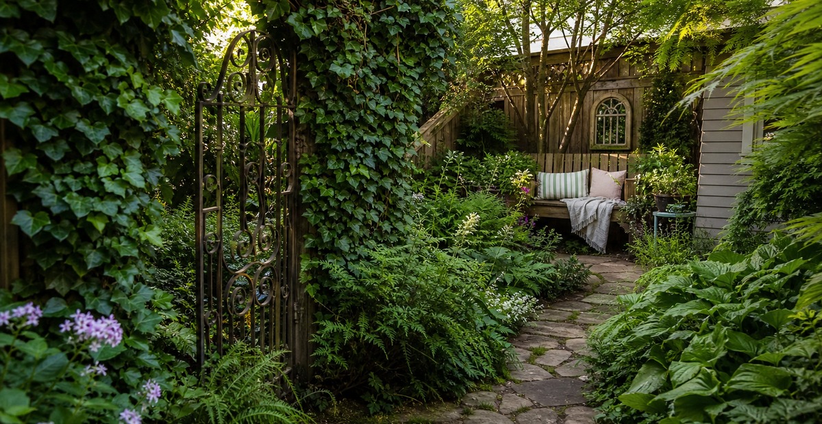 24 Small Secret Garden Ideas